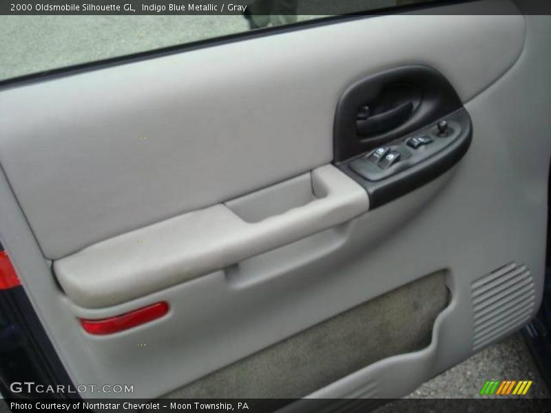 Indigo Blue Metallic / Gray 2000 Oldsmobile Silhouette GL