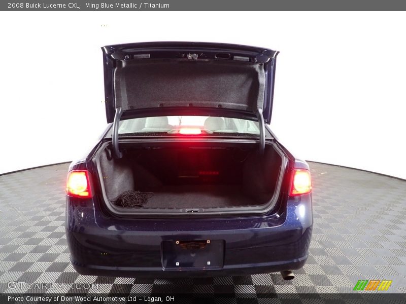 Ming Blue Metallic / Titanium 2008 Buick Lucerne CXL