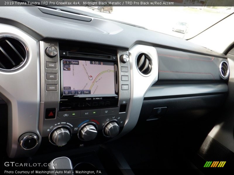 Midnight Black Metallic / TRD Pro Black w/Red Accent 2019 Toyota Tundra TRD Pro CrewMax 4x4