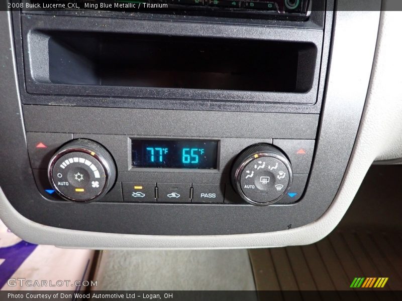 Ming Blue Metallic / Titanium 2008 Buick Lucerne CXL