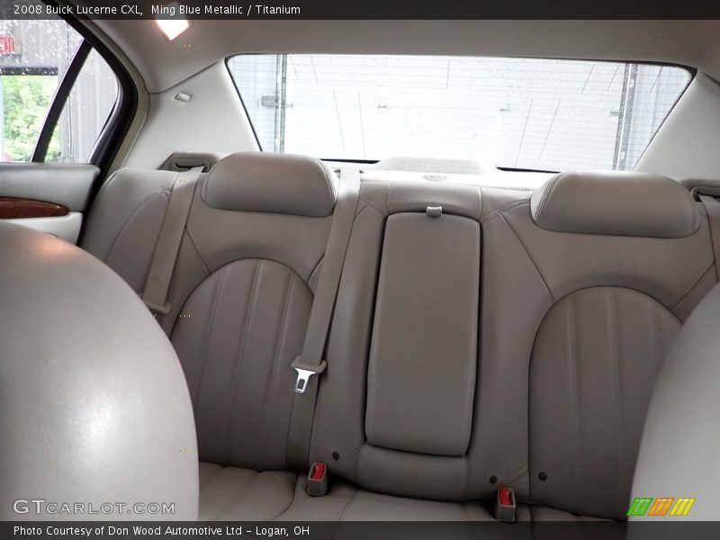 Ming Blue Metallic / Titanium 2008 Buick Lucerne CXL