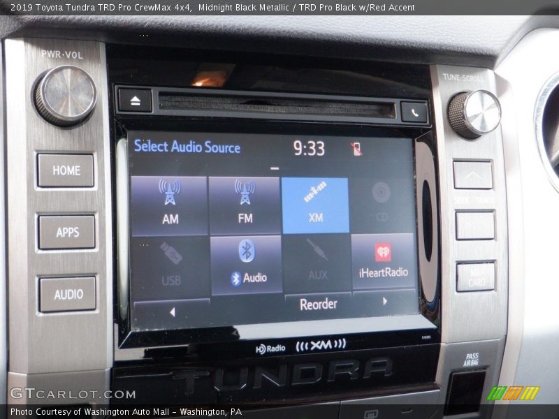 Midnight Black Metallic / TRD Pro Black w/Red Accent 2019 Toyota Tundra TRD Pro CrewMax 4x4