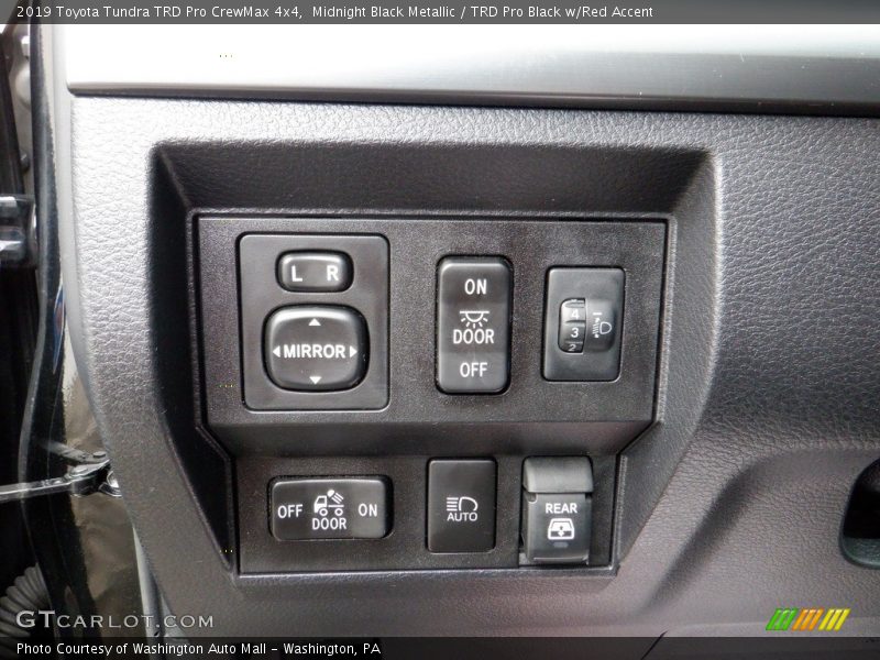 Midnight Black Metallic / TRD Pro Black w/Red Accent 2019 Toyota Tundra TRD Pro CrewMax 4x4