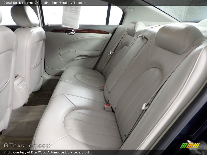 Ming Blue Metallic / Titanium 2008 Buick Lucerne CXL