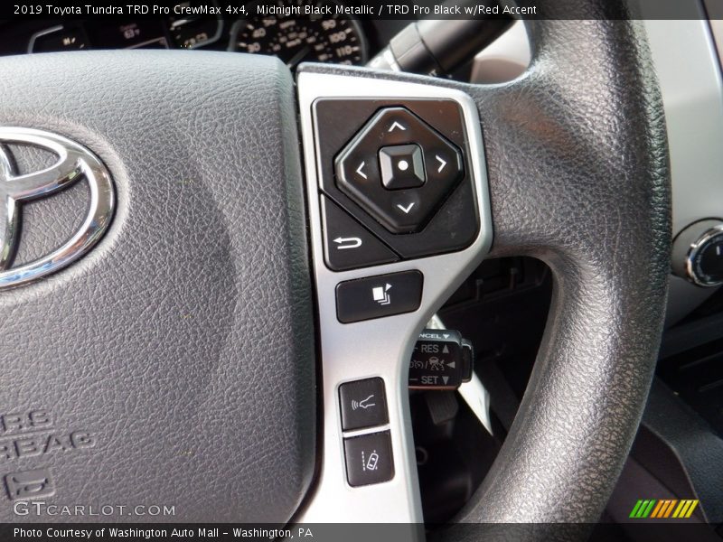 Midnight Black Metallic / TRD Pro Black w/Red Accent 2019 Toyota Tundra TRD Pro CrewMax 4x4