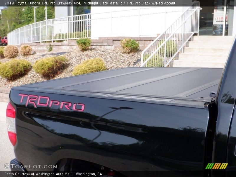 Midnight Black Metallic / TRD Pro Black w/Red Accent 2019 Toyota Tundra TRD Pro CrewMax 4x4