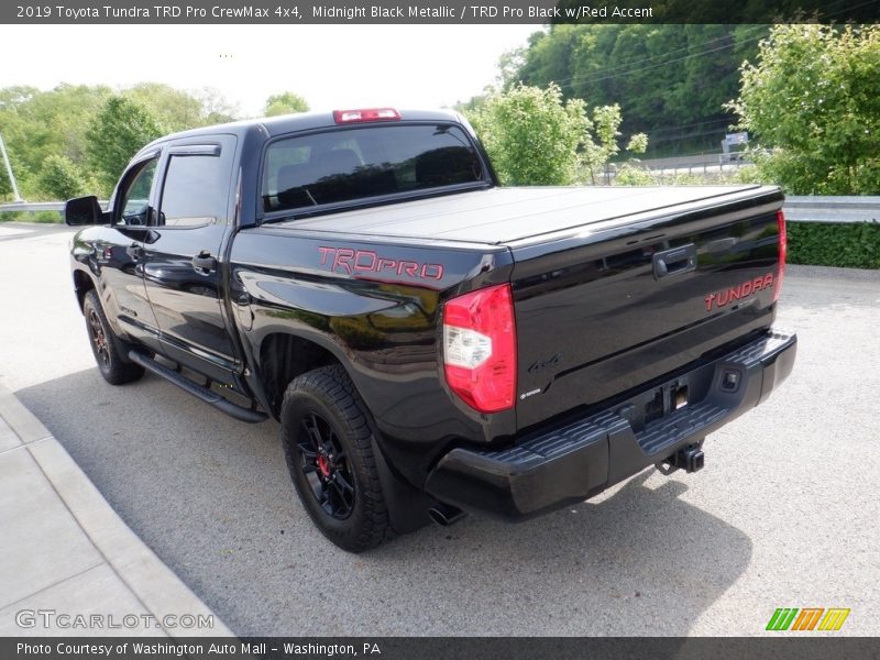 Midnight Black Metallic / TRD Pro Black w/Red Accent 2019 Toyota Tundra TRD Pro CrewMax 4x4