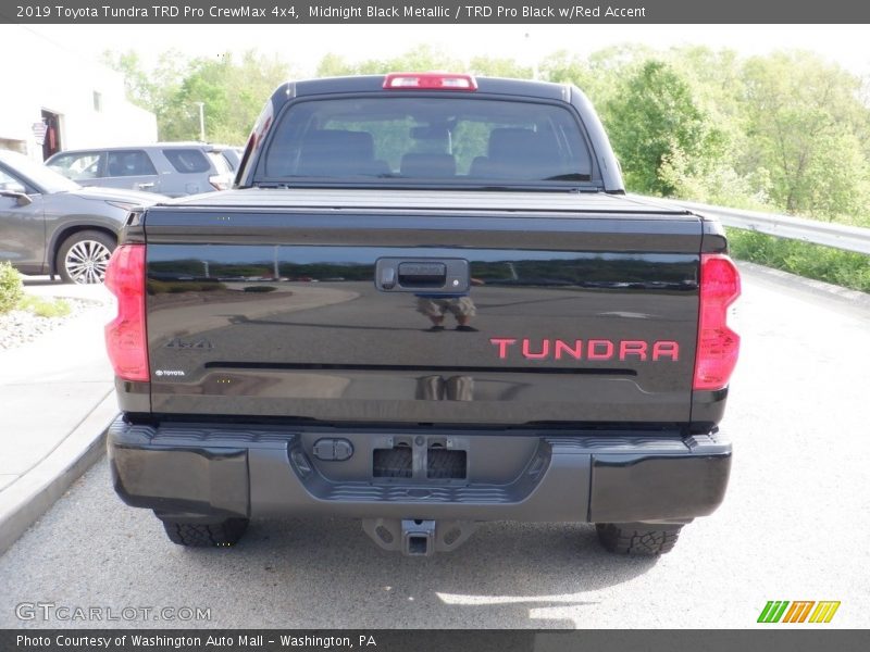 Midnight Black Metallic / TRD Pro Black w/Red Accent 2019 Toyota Tundra TRD Pro CrewMax 4x4