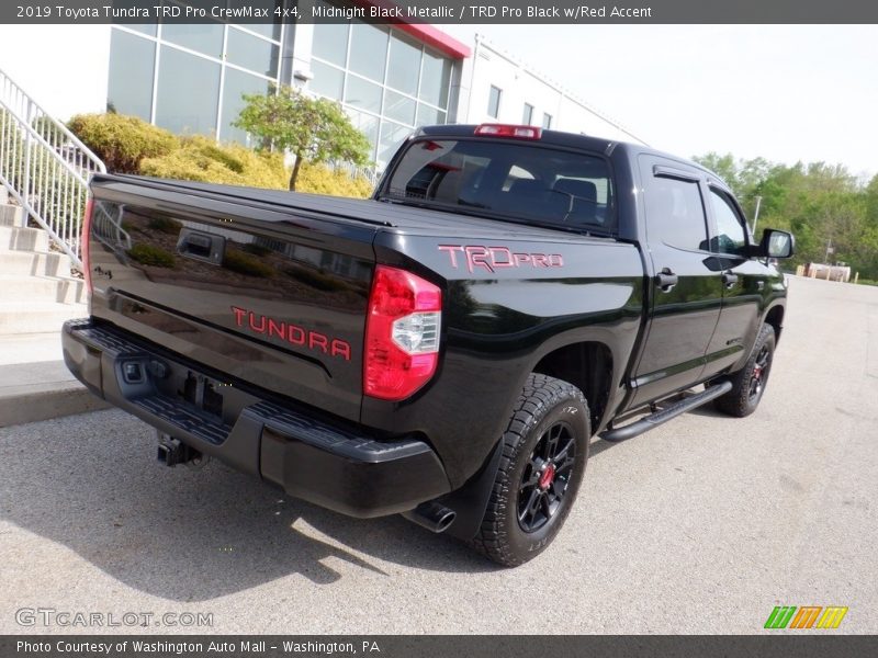 Midnight Black Metallic / TRD Pro Black w/Red Accent 2019 Toyota Tundra TRD Pro CrewMax 4x4
