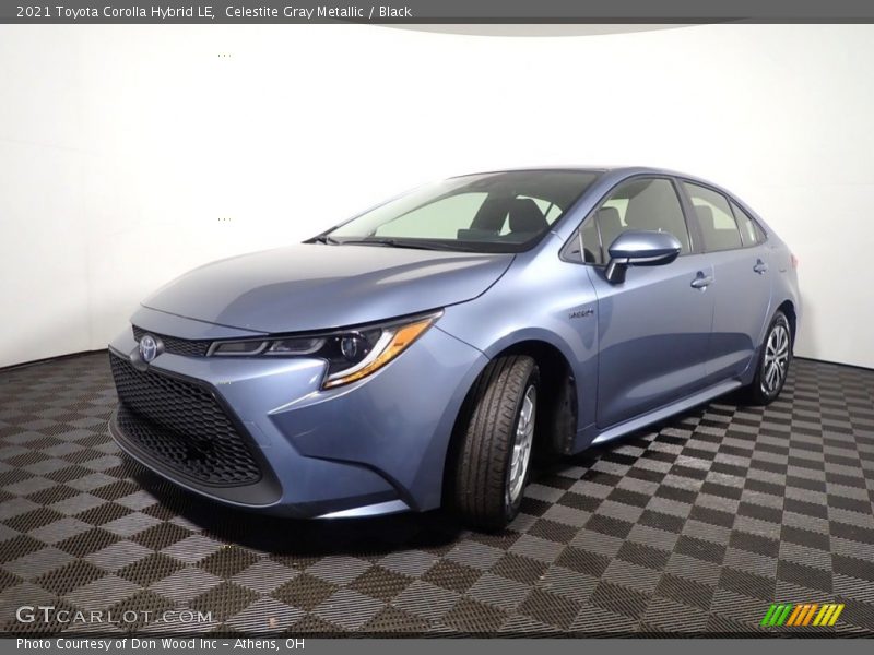 Celestite Gray Metallic / Black 2021 Toyota Corolla Hybrid LE