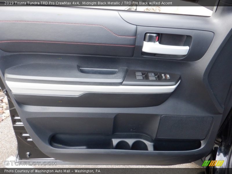Midnight Black Metallic / TRD Pro Black w/Red Accent 2019 Toyota Tundra TRD Pro CrewMax 4x4
