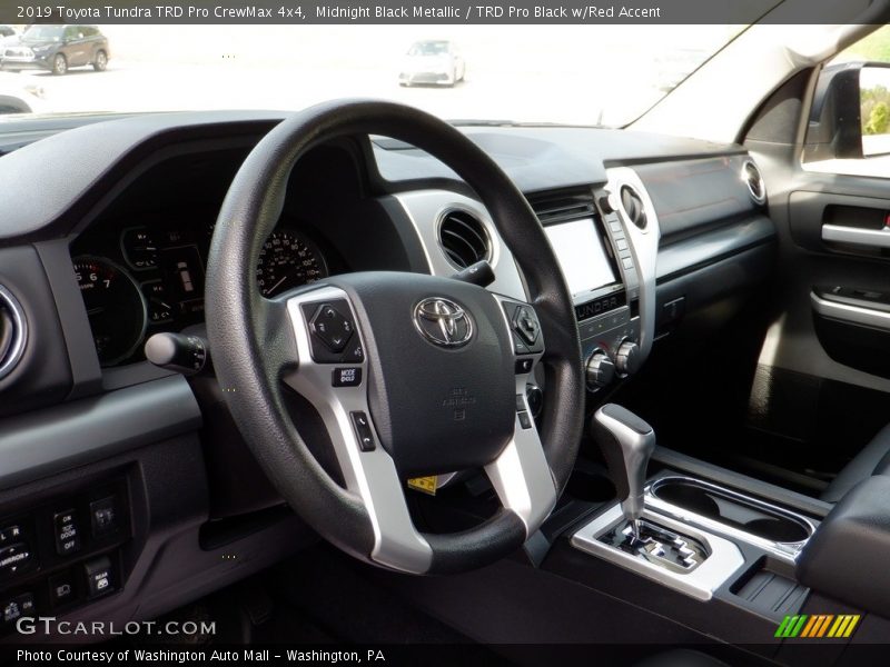 Midnight Black Metallic / TRD Pro Black w/Red Accent 2019 Toyota Tundra TRD Pro CrewMax 4x4