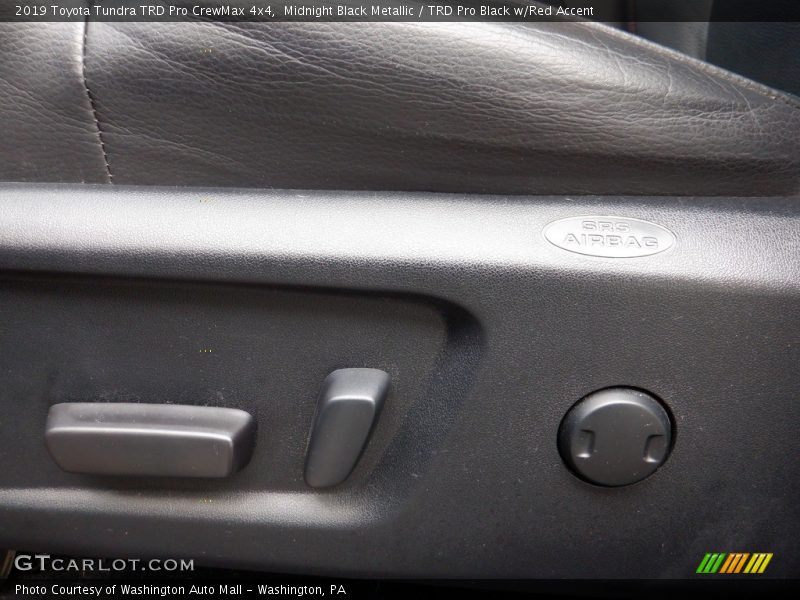 Midnight Black Metallic / TRD Pro Black w/Red Accent 2019 Toyota Tundra TRD Pro CrewMax 4x4