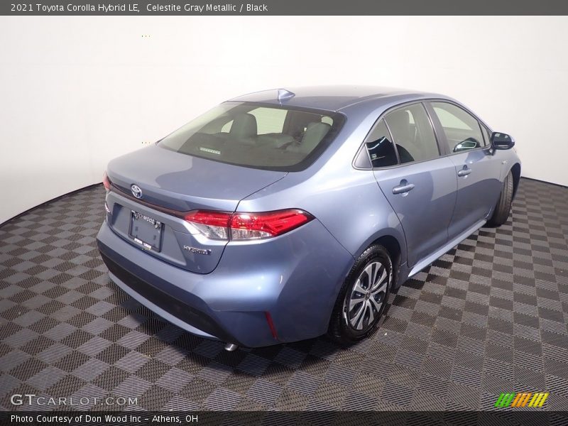 Celestite Gray Metallic / Black 2021 Toyota Corolla Hybrid LE