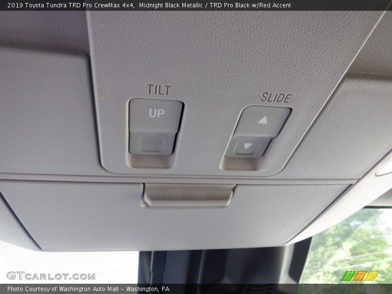 Midnight Black Metallic / TRD Pro Black w/Red Accent 2019 Toyota Tundra TRD Pro CrewMax 4x4