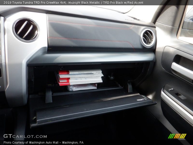 Midnight Black Metallic / TRD Pro Black w/Red Accent 2019 Toyota Tundra TRD Pro CrewMax 4x4