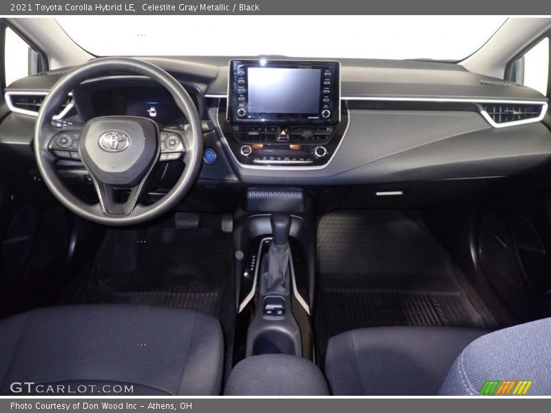 Celestite Gray Metallic / Black 2021 Toyota Corolla Hybrid LE