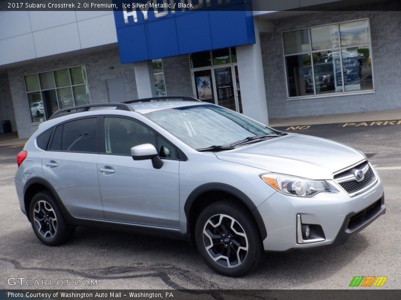 Ice Silver Metallic / Black 2017 Subaru Crosstrek 2.0i Premium