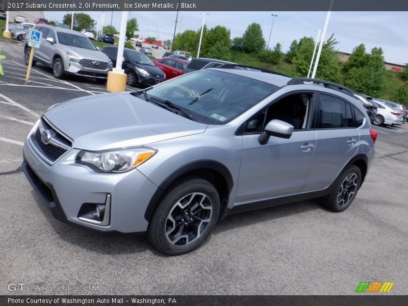 Ice Silver Metallic / Black 2017 Subaru Crosstrek 2.0i Premium