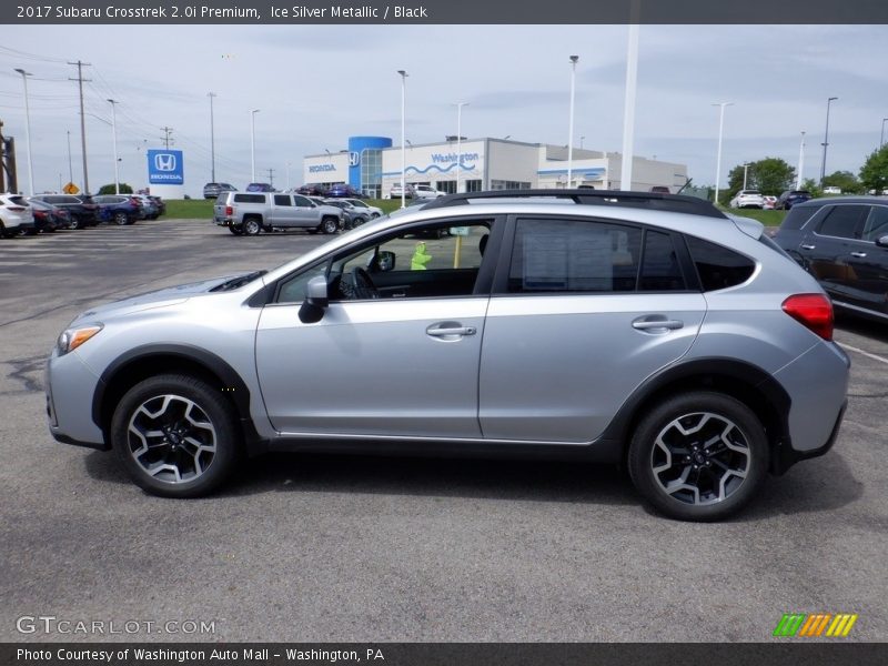 Ice Silver Metallic / Black 2017 Subaru Crosstrek 2.0i Premium