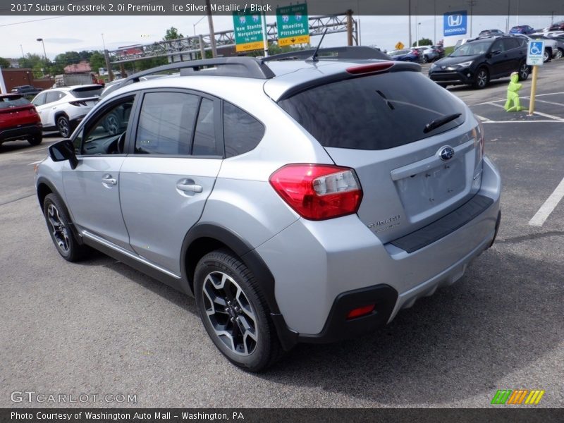 Ice Silver Metallic / Black 2017 Subaru Crosstrek 2.0i Premium