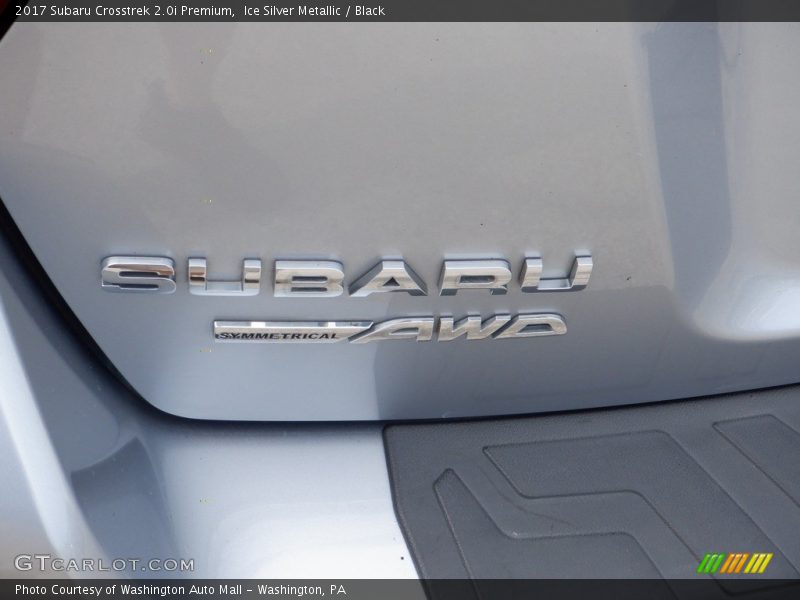 Ice Silver Metallic / Black 2017 Subaru Crosstrek 2.0i Premium