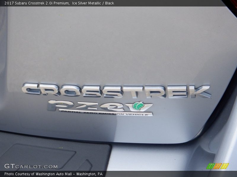 Ice Silver Metallic / Black 2017 Subaru Crosstrek 2.0i Premium