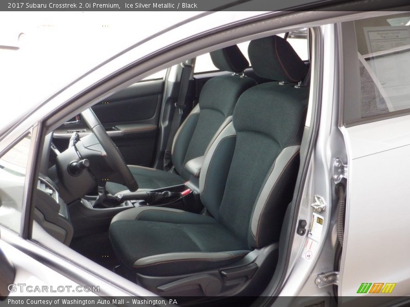 Ice Silver Metallic / Black 2017 Subaru Crosstrek 2.0i Premium