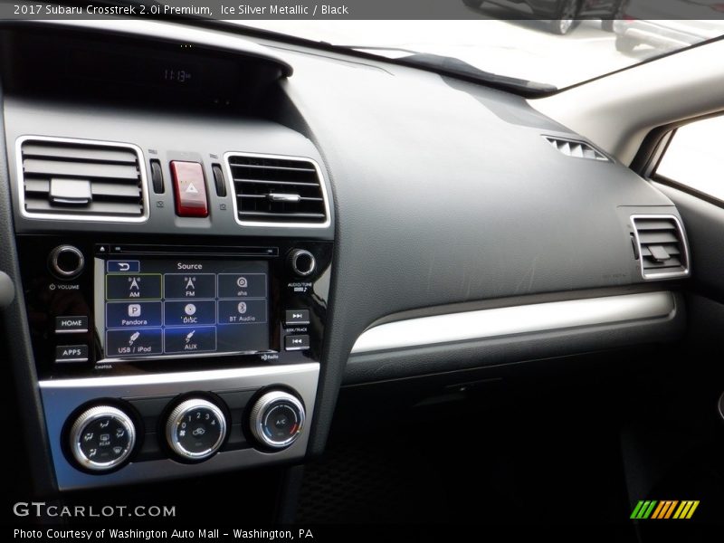 Ice Silver Metallic / Black 2017 Subaru Crosstrek 2.0i Premium