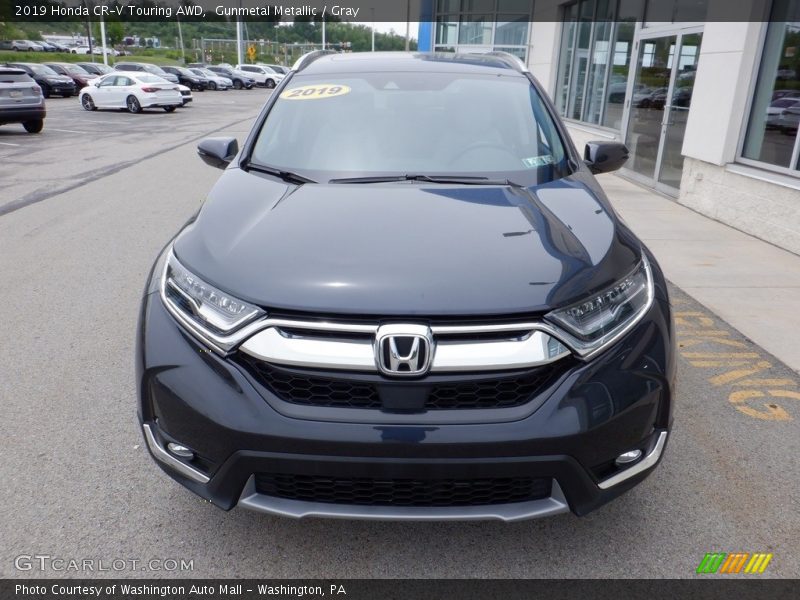 Gunmetal Metallic / Gray 2019 Honda CR-V Touring AWD
