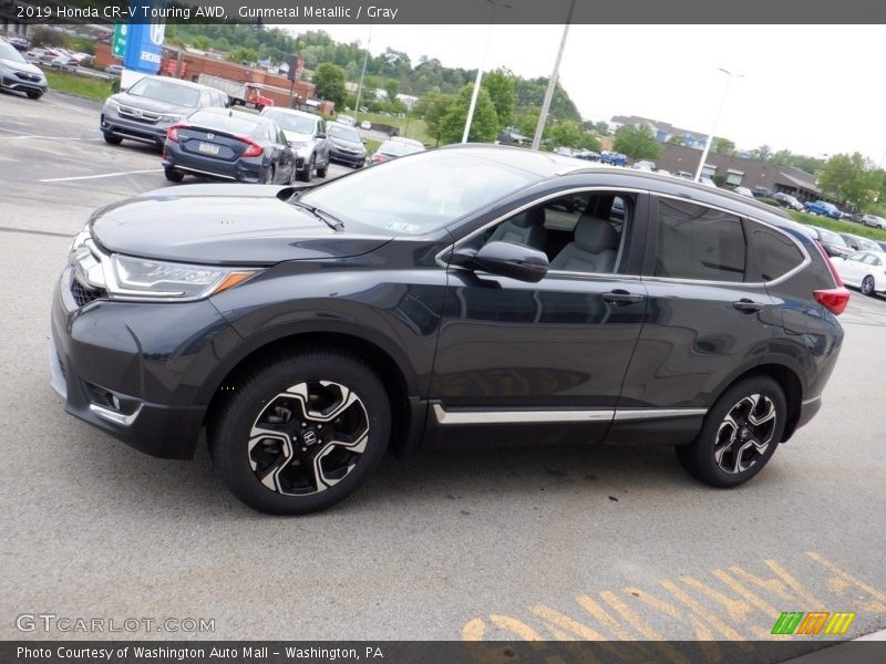 Gunmetal Metallic / Gray 2019 Honda CR-V Touring AWD