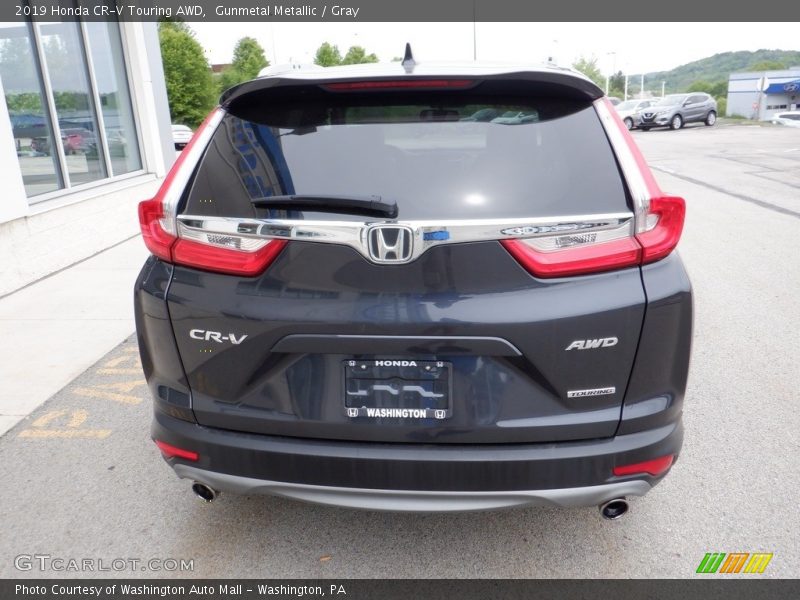 Gunmetal Metallic / Gray 2019 Honda CR-V Touring AWD
