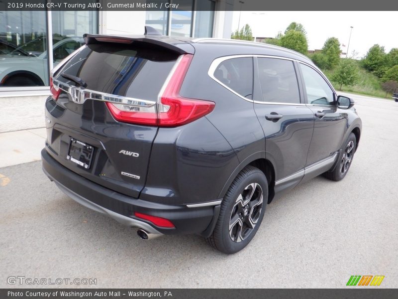 Gunmetal Metallic / Gray 2019 Honda CR-V Touring AWD