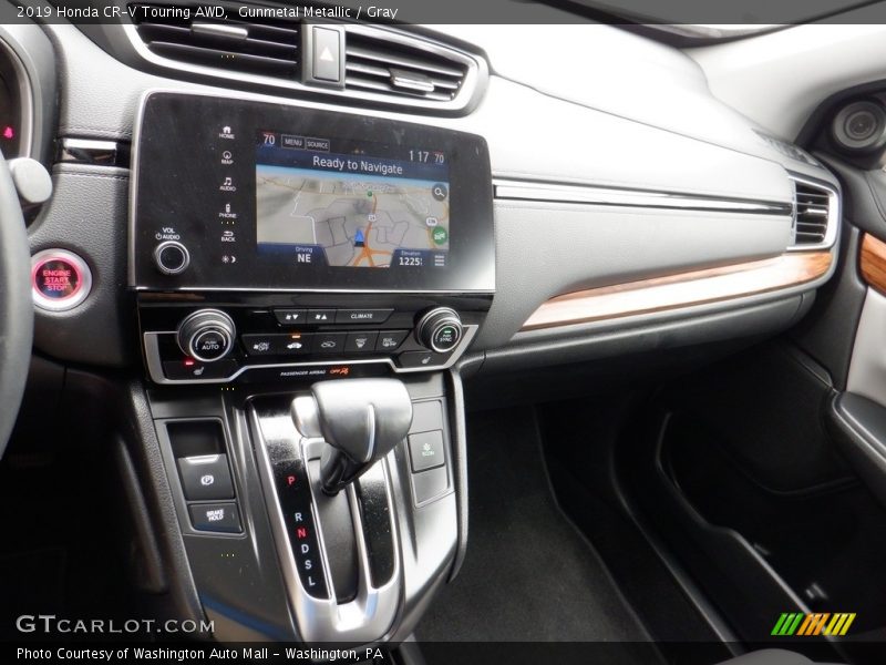 Gunmetal Metallic / Gray 2019 Honda CR-V Touring AWD