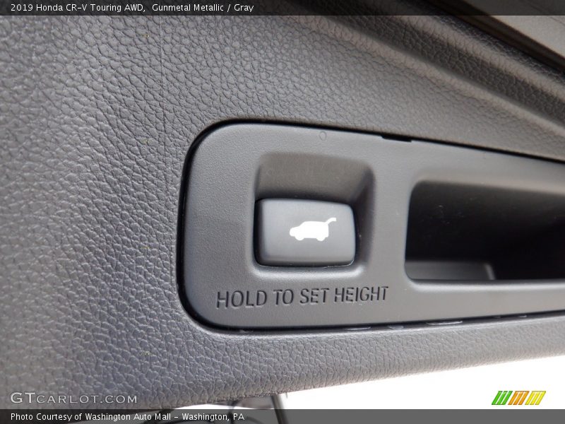 Gunmetal Metallic / Gray 2019 Honda CR-V Touring AWD