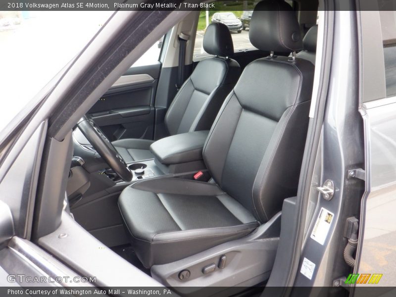 Front Seat of 2018 Atlas SE 4Motion