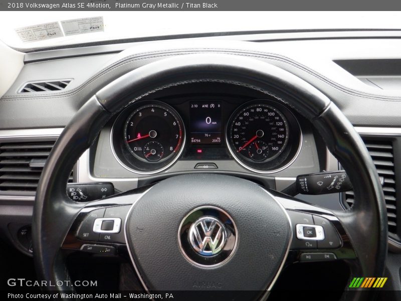  2018 Atlas SE 4Motion Steering Wheel