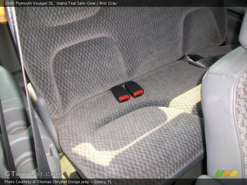 Island Teal Satin Glow / Mist Gray 1999 Plymouth Voyager SE