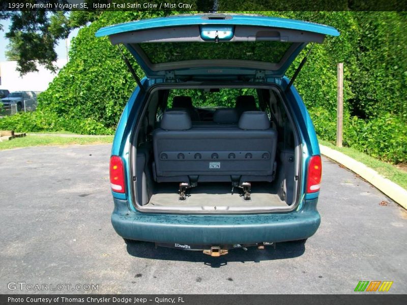 Island Teal Satin Glow / Mist Gray 1999 Plymouth Voyager SE