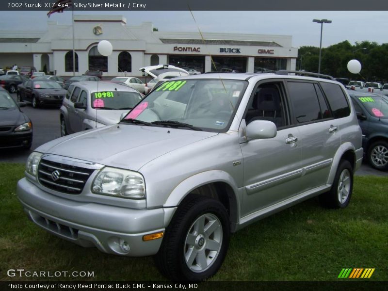 Silky Silver Metallic / Gray 2002 Suzuki XL7 4x4