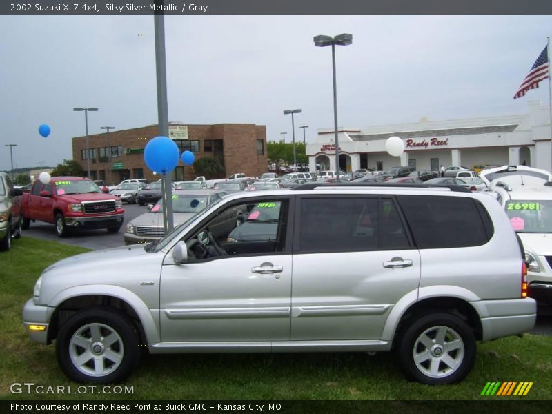 Silky Silver Metallic / Gray 2002 Suzuki XL7 4x4
