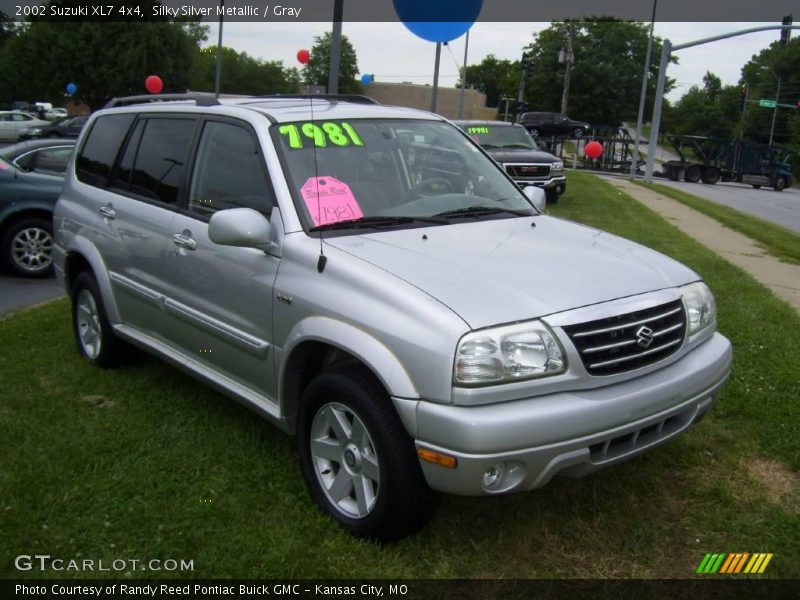 Silky Silver Metallic / Gray 2002 Suzuki XL7 4x4
