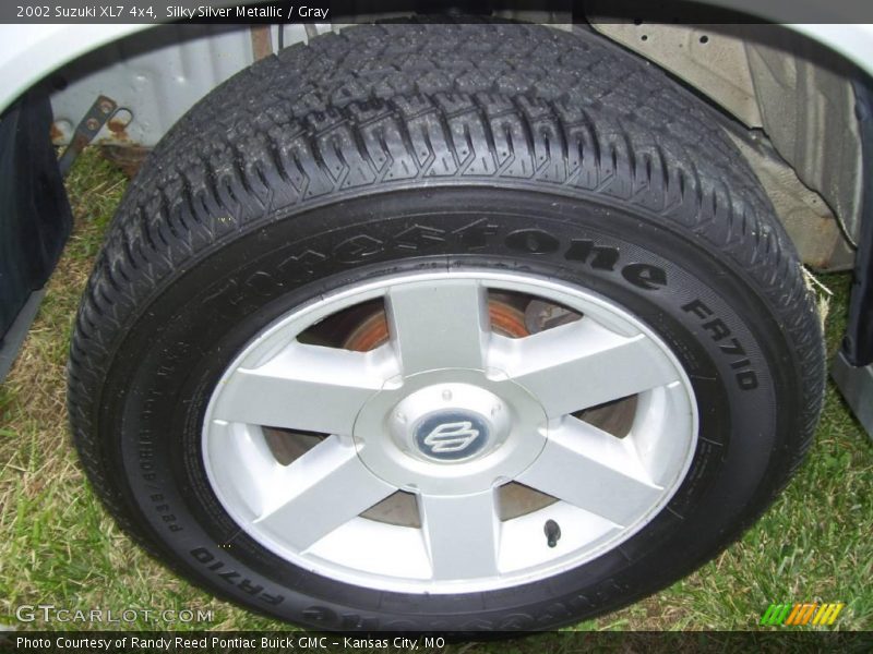Silky Silver Metallic / Gray 2002 Suzuki XL7 4x4