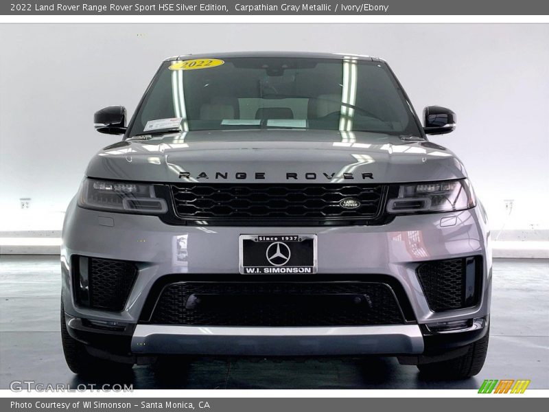 Carpathian Gray Metallic / Ivory/Ebony 2022 Land Rover Range Rover Sport HSE Silver Edition