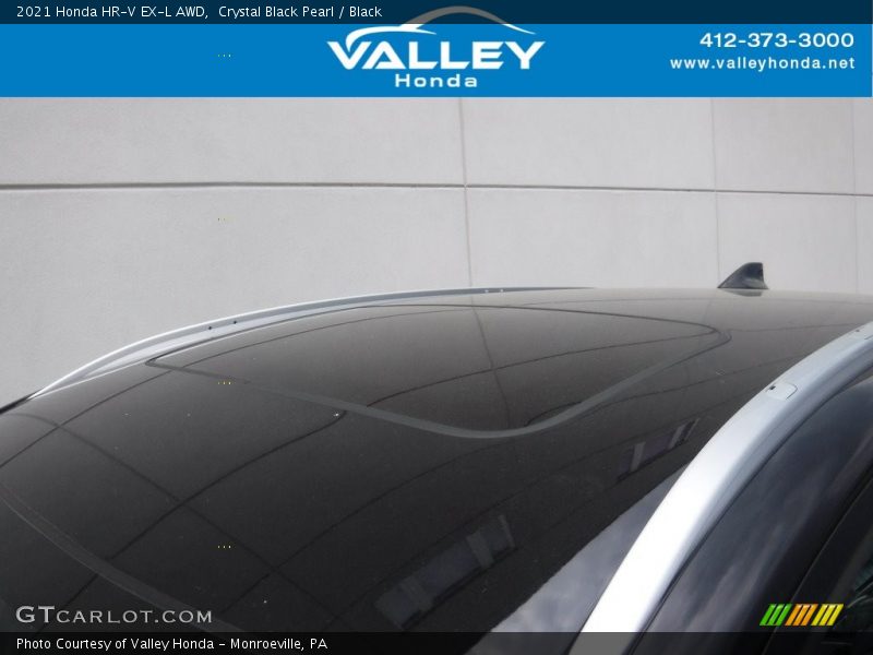 Crystal Black Pearl / Black 2021 Honda HR-V EX-L AWD