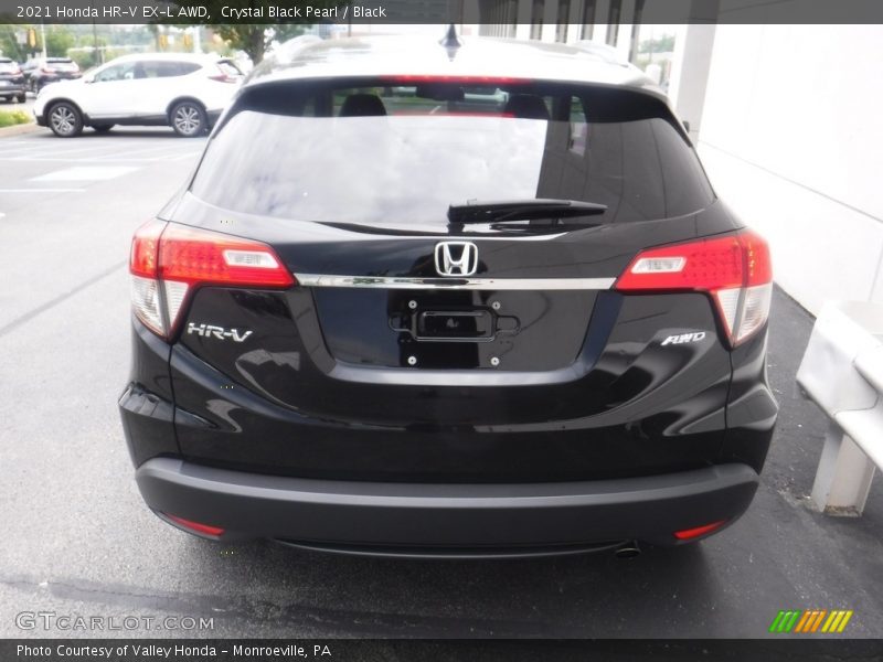 Crystal Black Pearl / Black 2021 Honda HR-V EX-L AWD