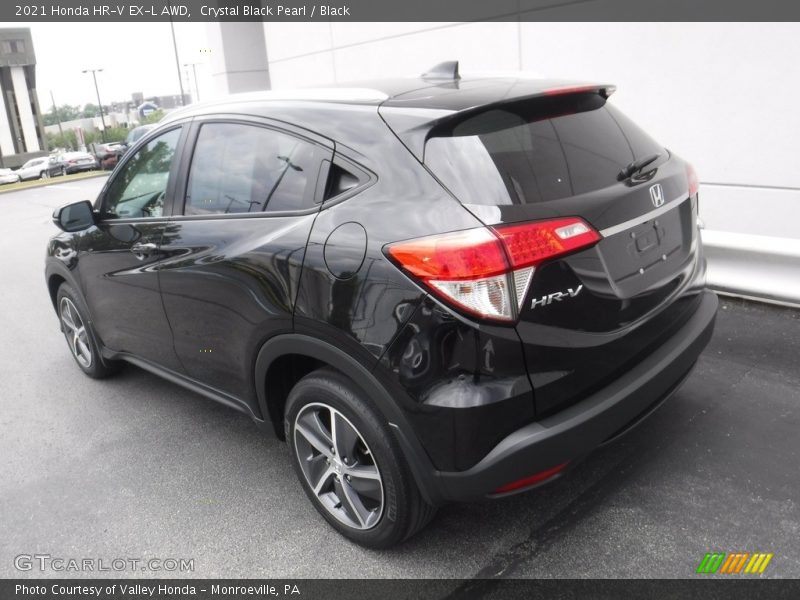 Crystal Black Pearl / Black 2021 Honda HR-V EX-L AWD