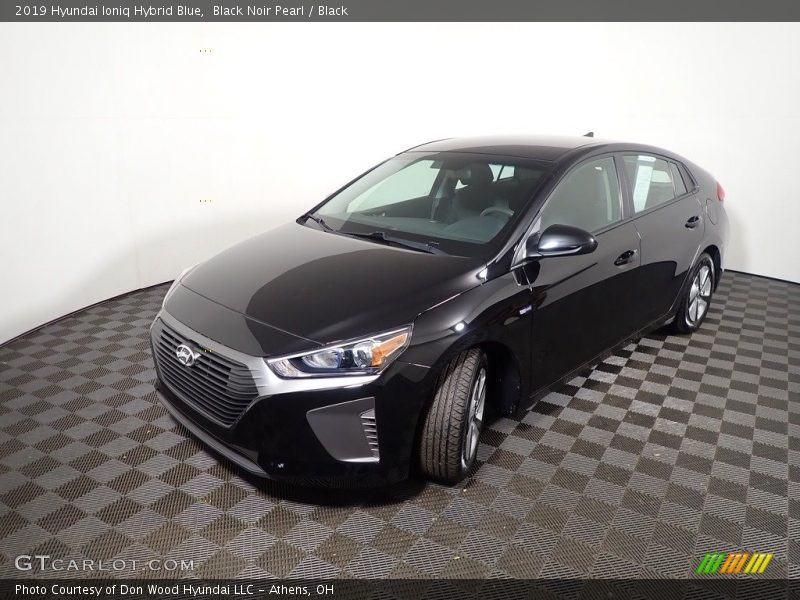 Black Noir Pearl / Black 2019 Hyundai Ioniq Hybrid Blue