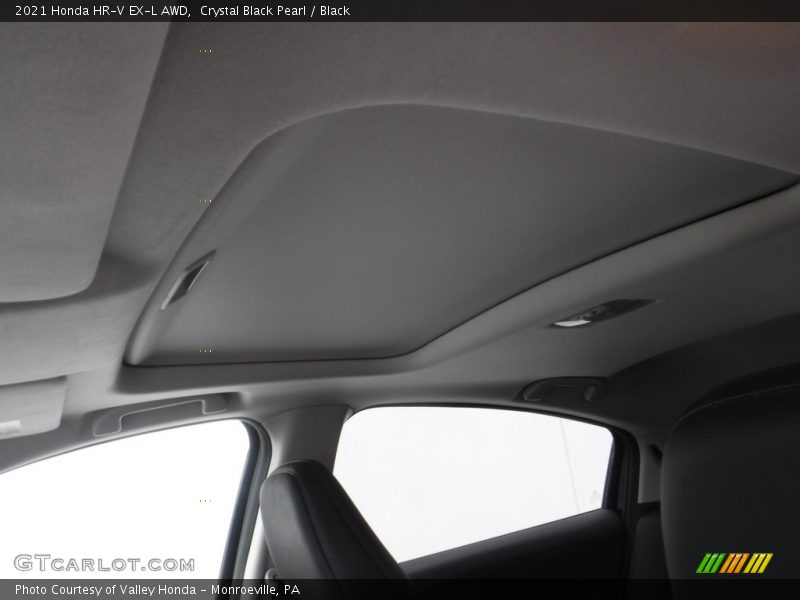 Crystal Black Pearl / Black 2021 Honda HR-V EX-L AWD