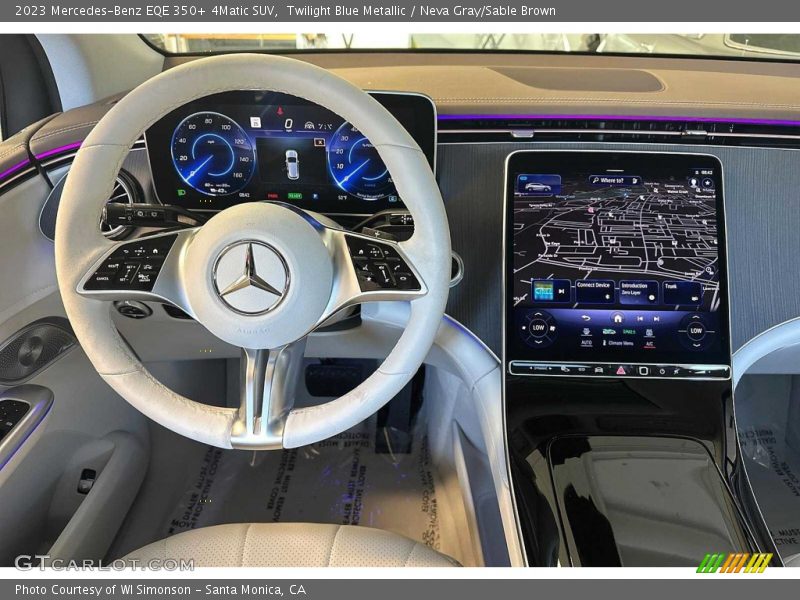 Dashboard of 2023 EQE 350+ 4Matic SUV